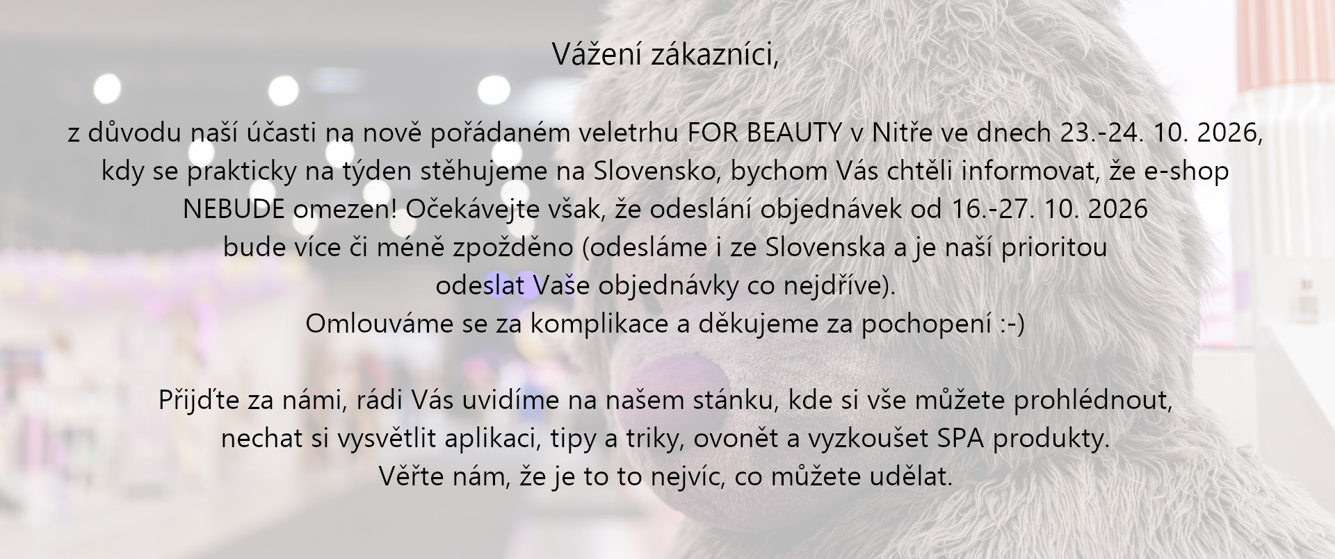 Veletrh FOR BEAUTY